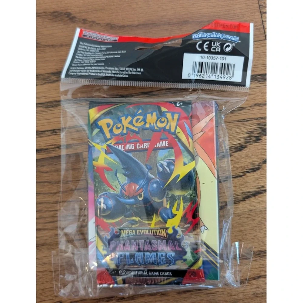 Pokemon TCG 2026 Phantasmal Flames Mini Portfolio SEALED with pack